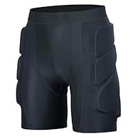 Algopix Similar Product 7 - 3D Padded Protective Hip Shorts for Ski