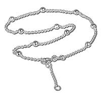 Algopix Similar Product 10 - SilberDream anklet small balls 925