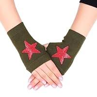 Algopix Similar Product 6 - Fingerless Gloves For Women Knitted