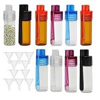 Algopix Similar Product 2 - karelwui 10pcs Glass Bottles Coke Vial