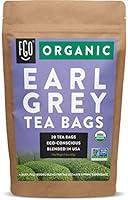 Algopix Similar Product 12 - Organic Earl Grey Black Tea Bags  20