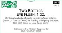 Algopix Similar Product 14 - First Aid Only 7010 Eye Flush 1 oz