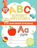 Algopix Similar Product 3 - ABC Alphabet Adventures Letter Tracing