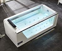 Algopix Similar Product 17 - EAGO AM152ETL-5 Whirlpool Tub, White
