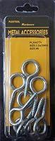 Algopix Similar Product 11 - Plextool Metal Screw Eye Lag 8