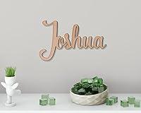 Algopix Similar Product 11 - Kids Wall Decor Wooden Name Signs
