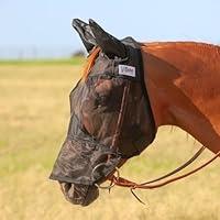Algopix Similar Product 3 - Cashel Quiet Ride Horse Fly Mask with