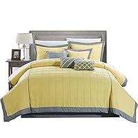 Algopix Similar Product 11 - Chic Home Rhodes Pintuck Color Block 8