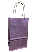 Algopix Similar Product 18 - Purple Kraft Paper Gift Wrap Bags