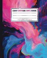 Algopix Similar Product 19 - Composition Notebook Psychedelic