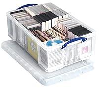 Algopix Similar Product 14 - Really Useful Clear 50L Plastic Storage