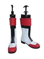 Algopix Similar Product 5 - Red White Shoes Boots Animated Series