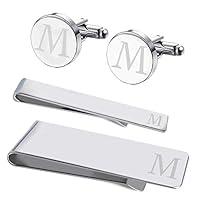 Algopix Similar Product 14 - BodyJ4You 4PC Cufflinks Tie Bar Money