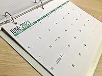 Algopix Similar Product 18 - 20212022 Monthly Calendar Pad for