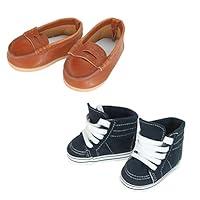 Algopix Similar Product 5 - Sophias 2 Pack of Shoes Includes Slip