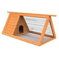 Algopix Similar Product 5 - Premium Plus Backyard Hutch for Rabbits