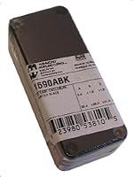 Algopix Similar Product 9 - Hammond 1590ABK Black Diecast Aluminum