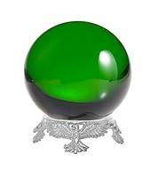 Algopix Similar Product 11 - Amlong Crystal Green Crystal Ball 50mm