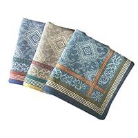 Algopix Similar Product 15 - Cotton Handkerchiefs Elegant Pattern