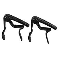 Algopix Similar Product 9 - Guitar Capo Set Secure Grip 2Pcs