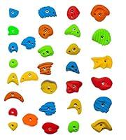Algopix Similar Product 3 - Kandi Climbing Holds  30 Assorted