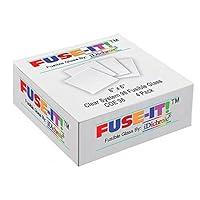 Algopix Similar Product 8 - Fusible Clear Glass Squares 6 inch x 6