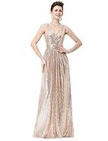 Algopix Similar Product 7 - Kate Kasin Women Formal Prom Sequins