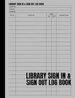 Algopix Similar Product 15 - Library Sign In  Sign Out Log Book