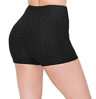 Algopix Similar Product 17 - ALWAYS High Waist Yoga Shorts  Womens