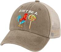 Algopix Similar Product 6 - TEPANMEE Dont Be A Cock Baseball Hats