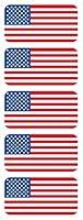 Algopix Similar Product 4 - Sassy Stickers 5 American Flag Hard