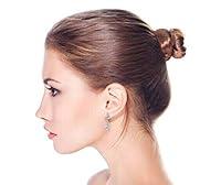 Algopix Similar Product 4 - Bridal Teardrop Cubic Zirconia Halo
