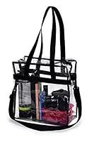Algopix Similar Product 16 - Handy Laundry Clear Tote Bag Stadium