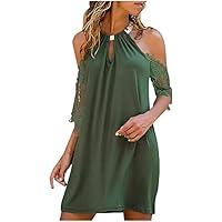 Algopix Similar Product 4 - Ganfancp Casual Summer Dress for