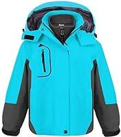 Algopix Similar Product 2 - MORCOE Girls 3 in 1 Ski Jacket Outdoor