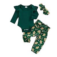 Algopix Similar Product 13 - Baby Girl My 1st Christmas Outfits