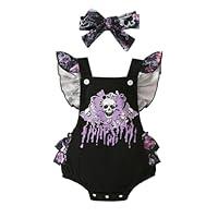 Algopix Similar Product 20 - Doisbetthsay Baby Girl Romper Halloween