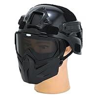 Algopix Similar Product 7 - Airsoft Helmet and Mask Airsoft Full