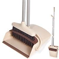 Algopix Similar Product 3 - XXFLOWER Broom and Dustpan Set with