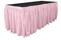 Algopix Similar Product 8 - LA Linen Bridal Satin Pleated Table