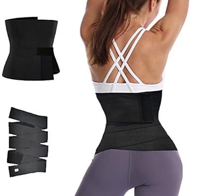 Upgrade Waist Trainer for Women Snatch Me Up Bandage Under Clothes Tummy  Wrap Invisible Plus Size Slimming Tummy Belt Shapewear