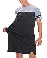 Algopix Similar Product 7 - MINTLIMIT Mens Cotton Nightweat Round