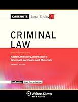 Algopix Similar Product 4 - Casenotes Legal Briefs Criminal Law