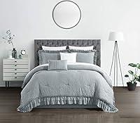 Algopix Similar Product 17 - Chic Home Kensley 4 Piece Comforter Set