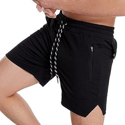 Best Deal for BOOMLEMON Men's Workout Shorts Slim Fit Gym Athletic Shorts