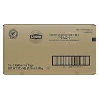Algopix Similar Product 17 - Lipton Peach Unsweetened Iced Tea Bags