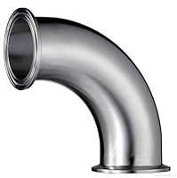 Algopix Similar Product 11 - HFS R Sanitary Ferrule Elbow 90