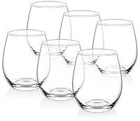 Algopix Similar Product 15 - Set of 6 Zuzoro Stemless Wine Glasses