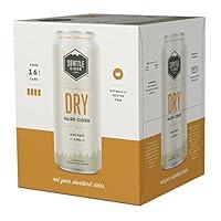 Algopix Similar Product 4 - Seattle Cider Cider Dry Hard 4pk 16