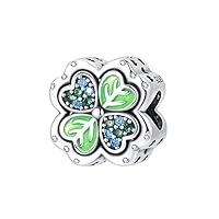 Algopix Similar Product 11 - 925 Sterling Silver Four Leaf Clover